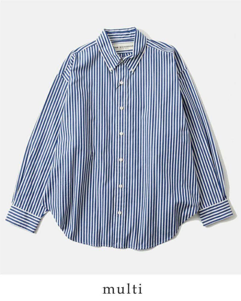 ☆】Shinzone シンゾーン コットン ダディ シャツ “DADDY SHIRT