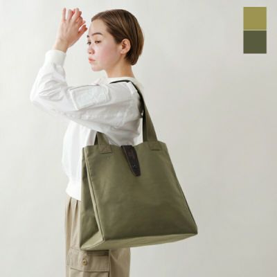 NIGEL CABOURN ナイジェルケーボン ハーフテックス ピートレーベル バケットバッグ“BUCKET BAG HALFTEX PEAT  LABEL” 8046-00-61003-ms レディース | Piu di aranciato(ピウディアランチェート)