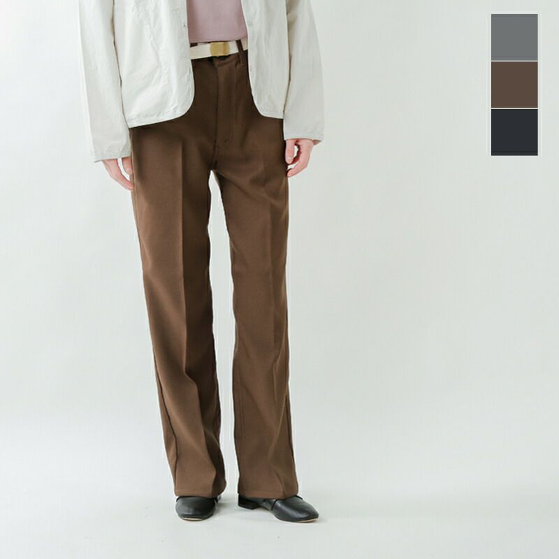 MASTER&Co.(マスターアンドコー)ベルト付きスタプレストパンツ