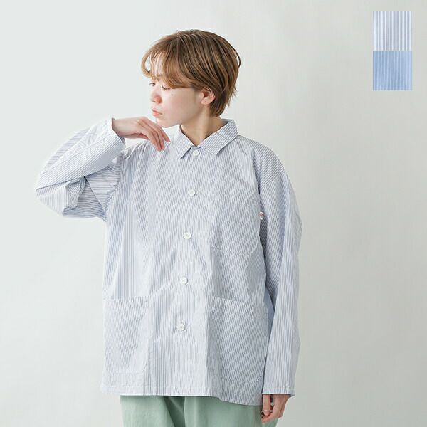 DANTON(ダントン)コットンブロードクロスカバーオールシャツ dt