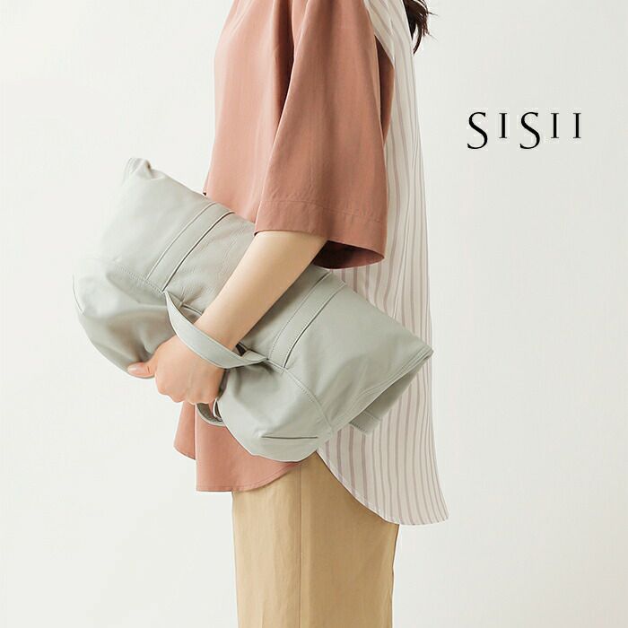 Sisii(シシ)レザートートバッグ“Collier Bag” 005-ko-mn | Piu di ...