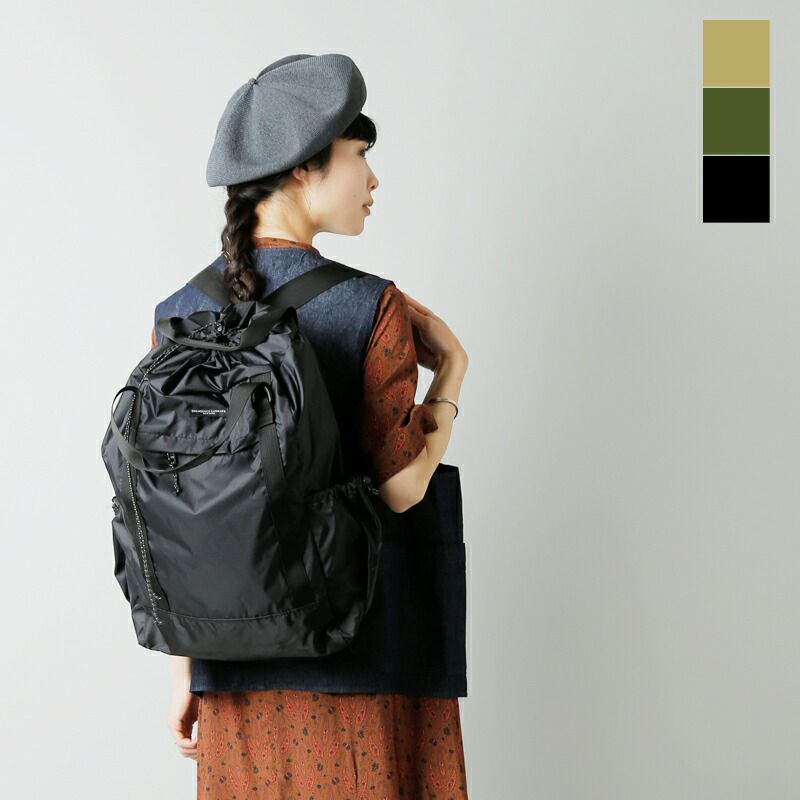 エンジニアドガーメンツ 3wayバッグ　黒 ENGINEERED GARMENTS (エンジニアードガーメンツ) UL 3 Way Bag