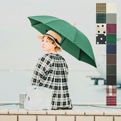 Traditional Weatherwear｜晴雨兼用 長傘 日傘 バンブーハンドル