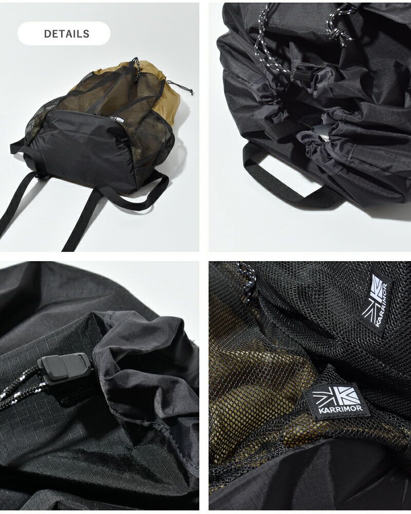karrimor カリマー グラブ ナップサック 20L “grab knapsack” 501225