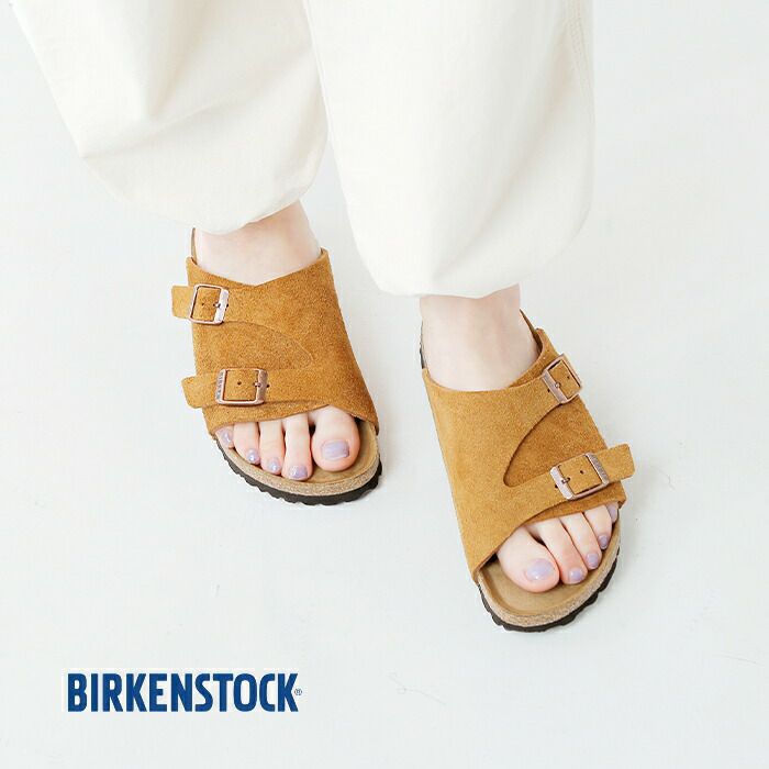 BIRKENSTOCK ビルケンシュトック スウェード レザー２ベルト サンダル