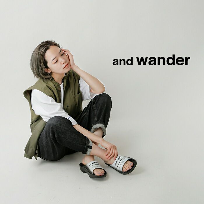 and wander(アンドワンダー)×OOFOS(ウーフォス) リカバリー 