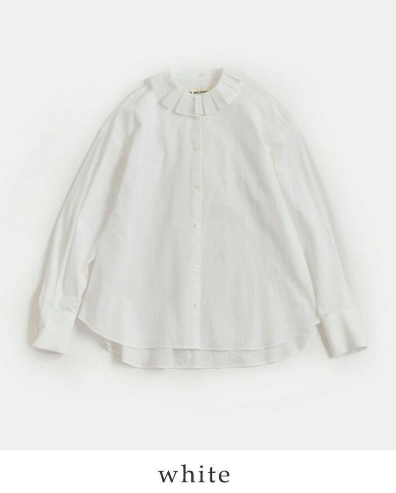 Shinzone シンゾーン コットン フリル ブラウス“RUFFLED BL