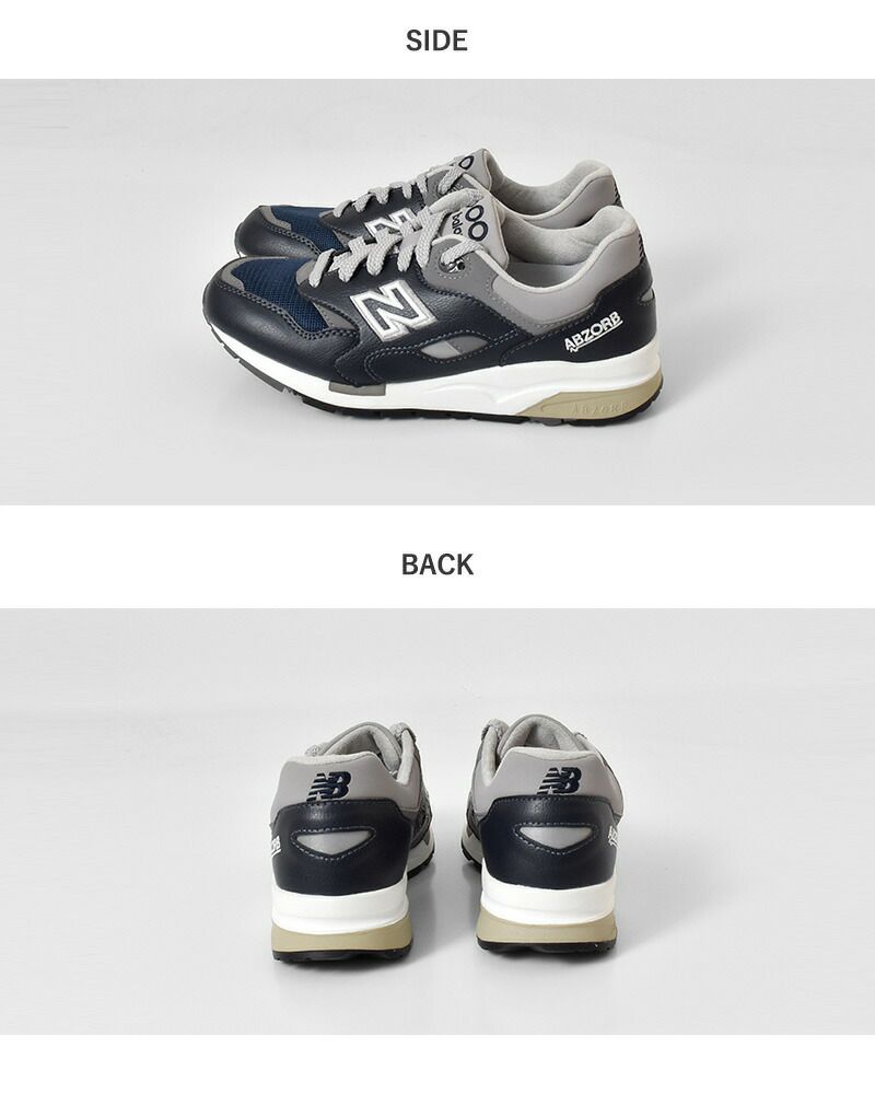 クーポン対象】new balance ニューバランス シンセティック レザー × メッシュ スニーカー “CM1600” cm1600-mn  レディース【サイズ交換初回無料】 | Piu di aranciato(ピウディアランチェート)