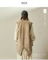 kha:ki カーキ エコファー ミドル ライナー ベスト“ECO FUR