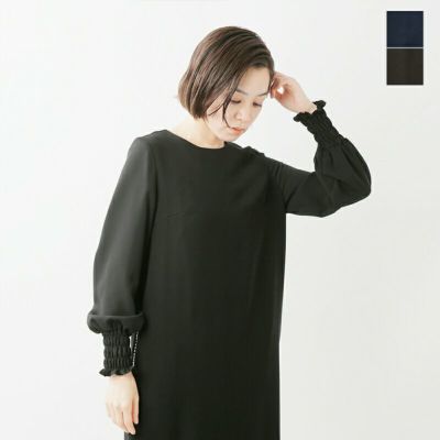 【新品】kaene パールレイヤードワンピース 予約中！】 kaene（カエン）の「パールレイヤードワンピース