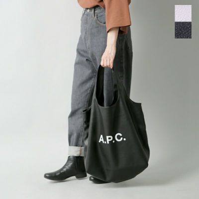 A.P.C. アー ペー セー ロゴ トート バッグ“TOTE NINON” m61565-yo