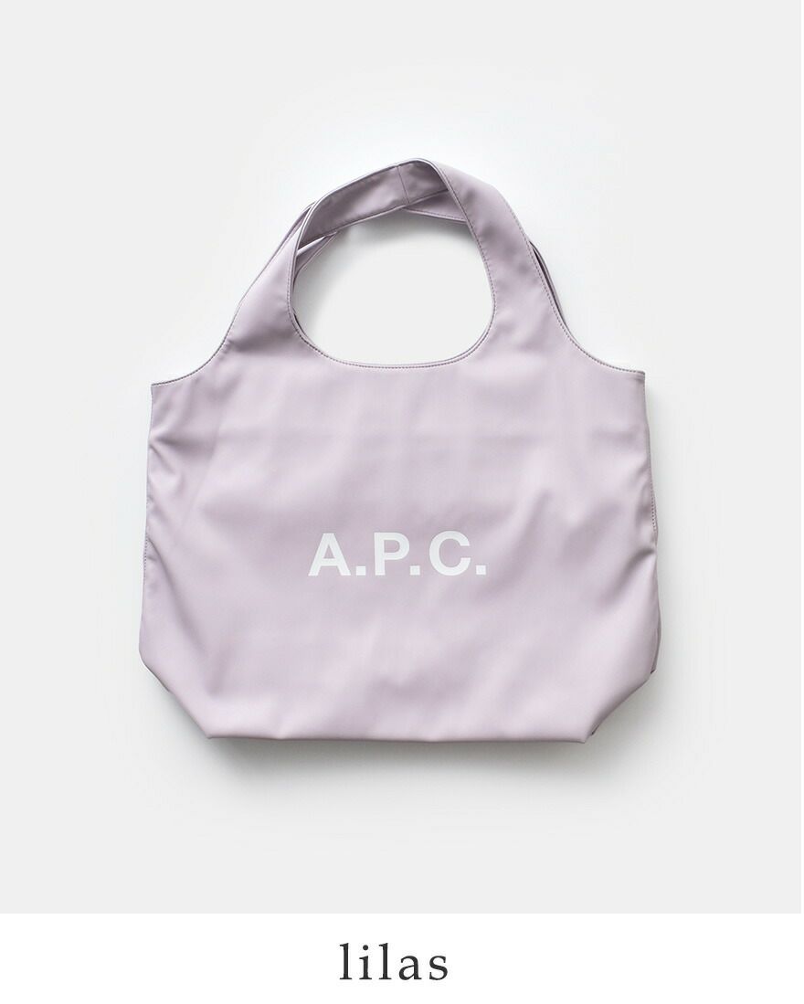A.P.C. アー ペー セー ロゴ トート バッグ“TOTE NINON” m61565-yo 