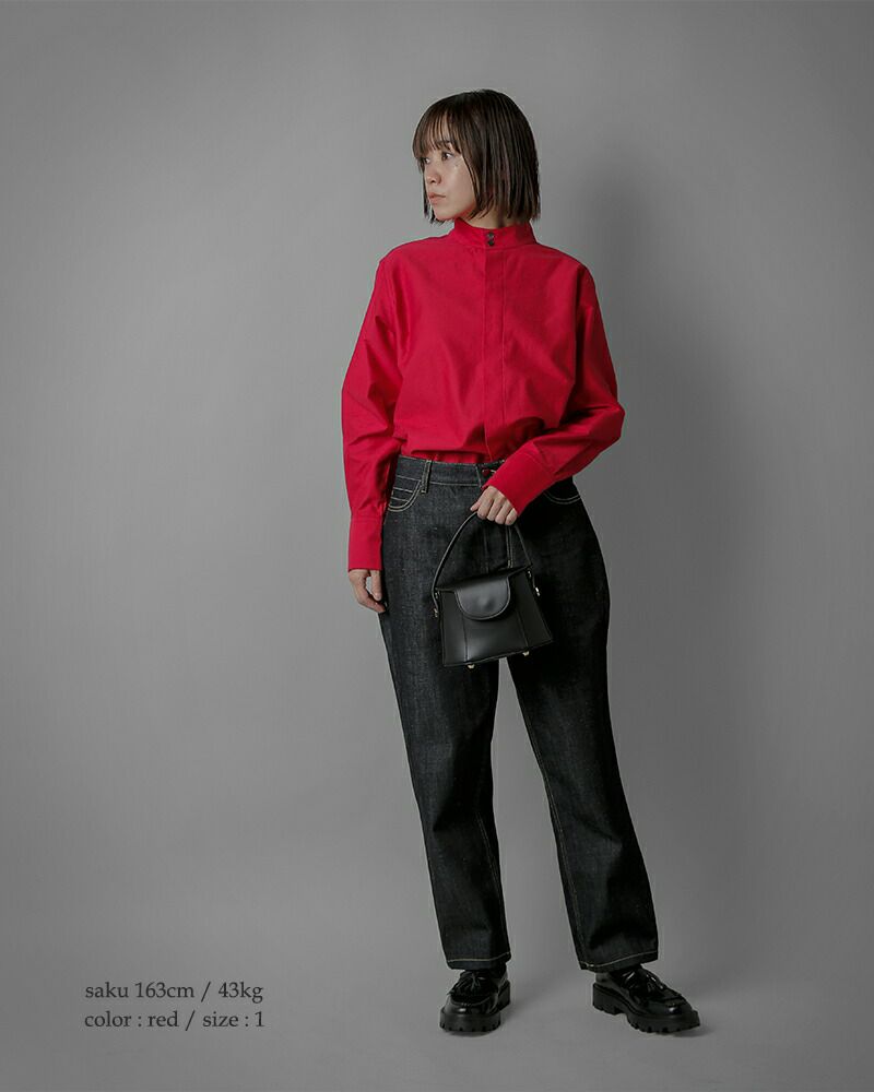 HAVERSACK コットンライトモールスキンチュニックシャツ　ネイビー HAVERSACK（ハバーザック）の「【HAVERSACK】〈別注〉ライト