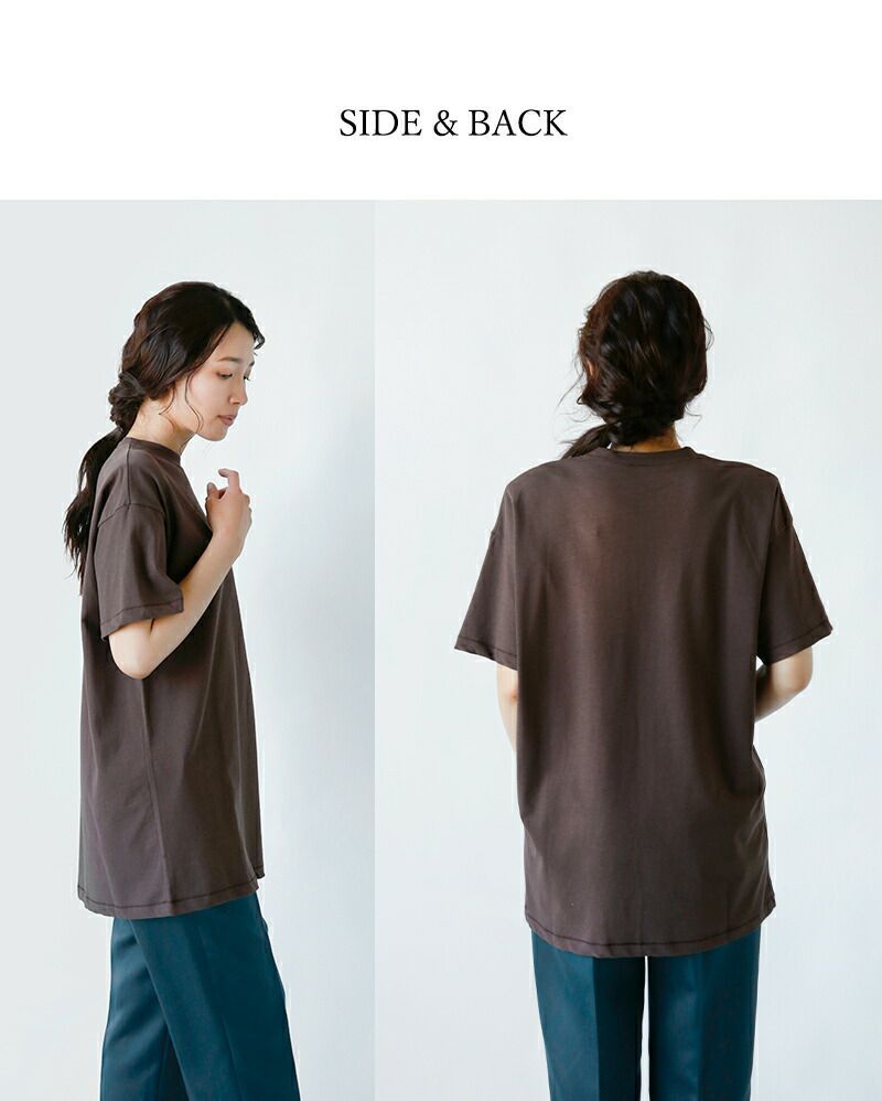 関税込◆個性が光る◆Dime カーシブ パワー コットン Tシャツ Dime Cursive Power T-Shirt Dark Brown | END. (JP)