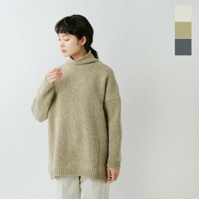 evam eva エヴァムエヴァ ウールニットプルオーバー - www.onkajans.com