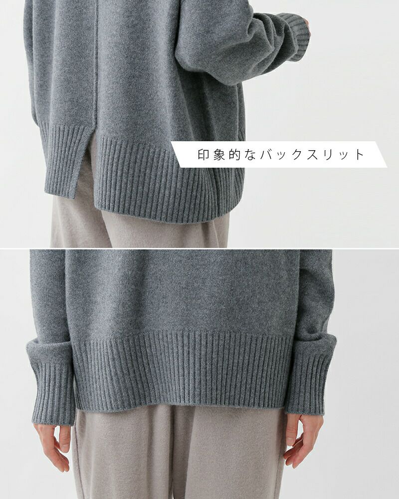 期間限定価格商品 ウルトラファイン アダワス ADAWAS メリノ V ブレンド カシミヤ ニット+セーター