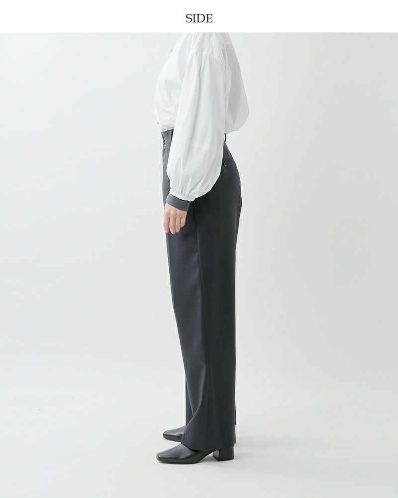 美品】TICCA ティッカ ウールパンツ ブラック フォーマル