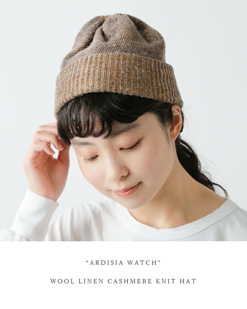 新品タグ付き Joshua Ellis カシミヤ100%　ニット帽 18346004162-11.jpg