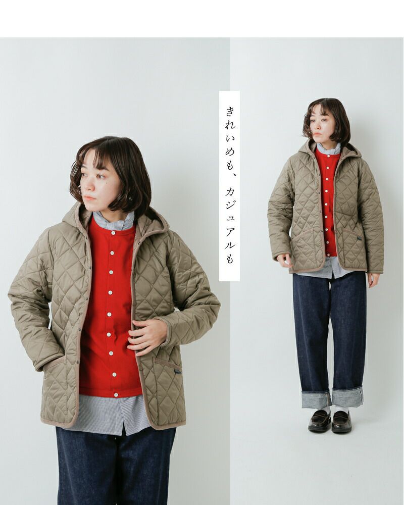 LAVENHAM ラベンハム フード付き クレイドン キルティング ジャケット “CRAYDON WOMENS” slj1246-ms  2024aw新作 レディース【サイズ・カラー交換初回無料】 | Piu di aranciato(ピウディアランチェート)