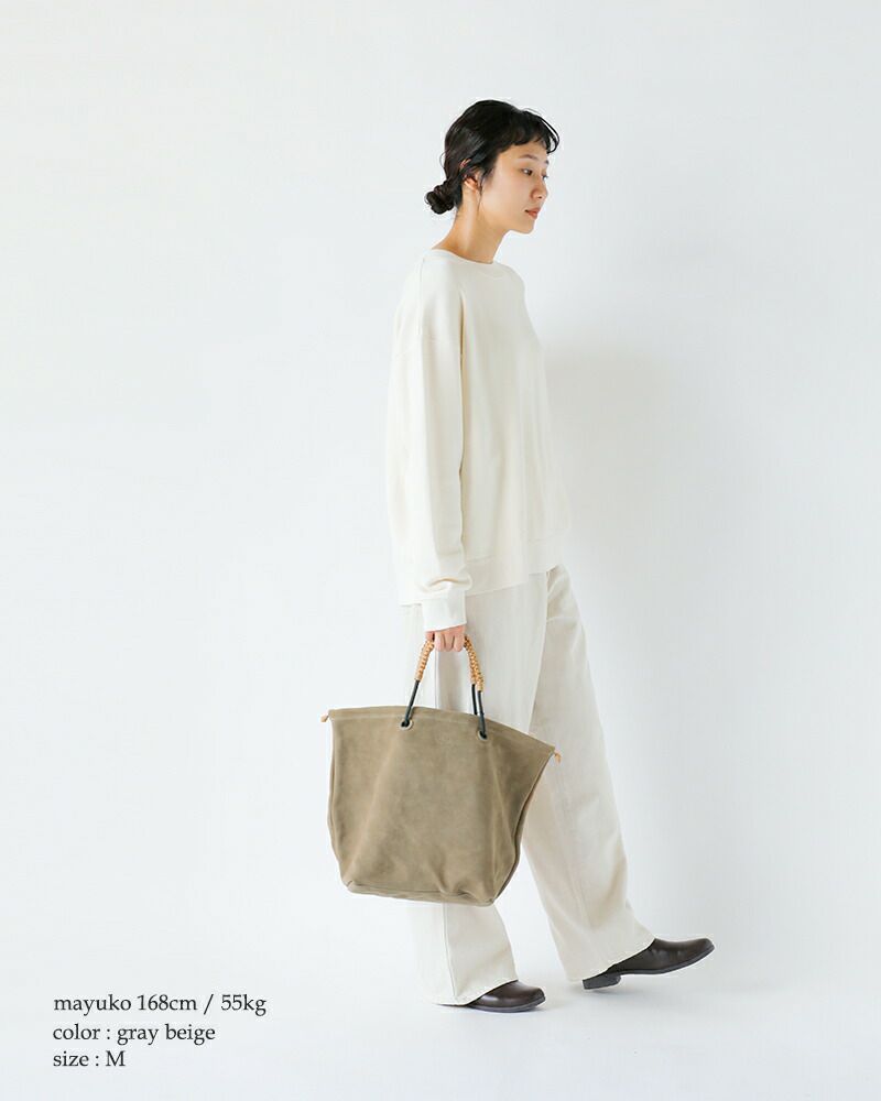 クーポン対象】HAIDA ハイダ エンボス スエード トート バッグ “Graham