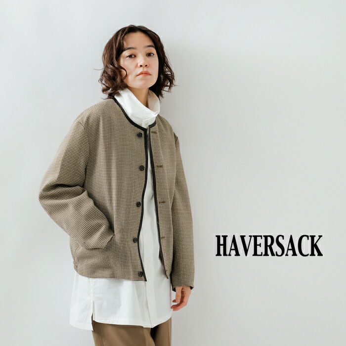 HAVERSACK ウール ヴィンテージ調 カーディガン ハバーサック - 通販