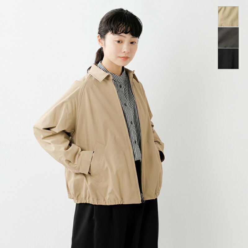 ミースロエ スイングトップジャケット MWFJ241037 レディース BLK