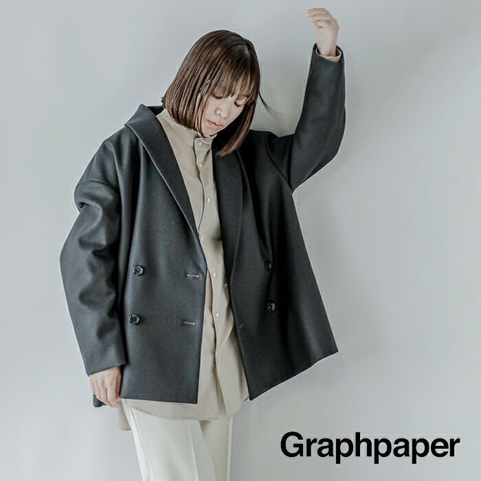 【クーポン対象】graphpaper グラフペーパー SUPER120s ツイル