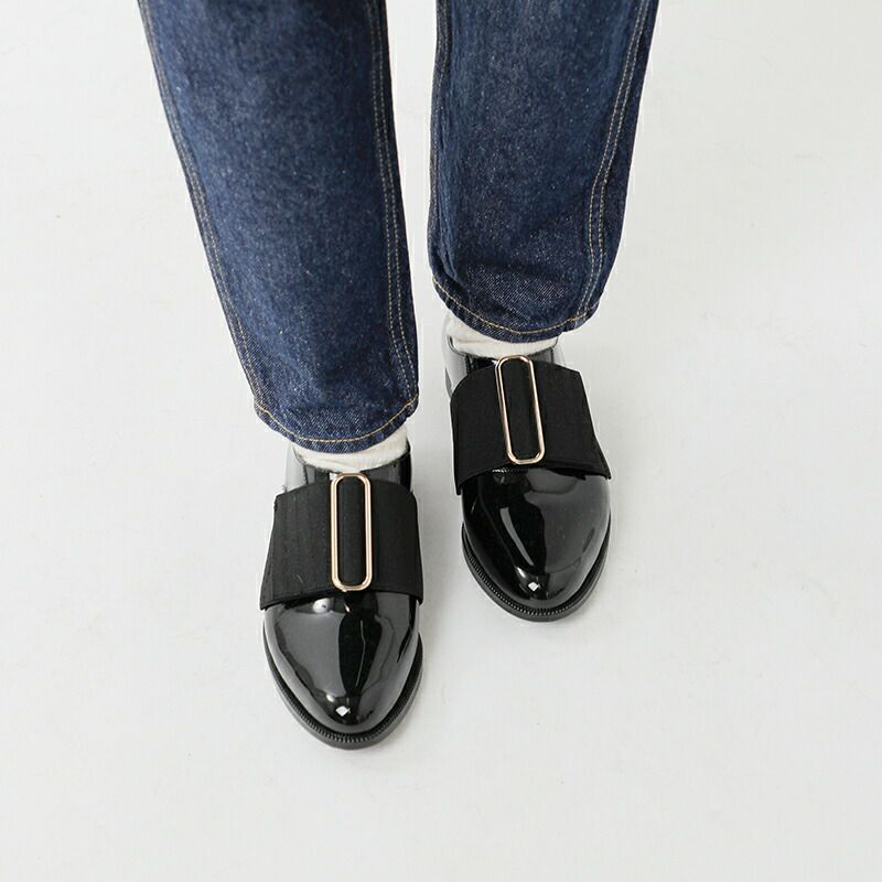 TEMPERATE テンパレイト OXFORD ゴムベルト スリッポン シューズ baker