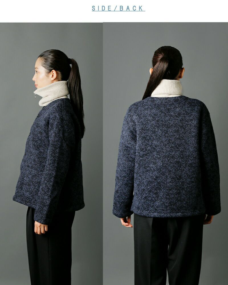 ENGINEERED GARMENTS エンジニアド ガーメンツ ニット Vネック カーディガン “Knit Cardigan” ln092-kk  レディース | Piu di aranciato(ピウディアランチェート)