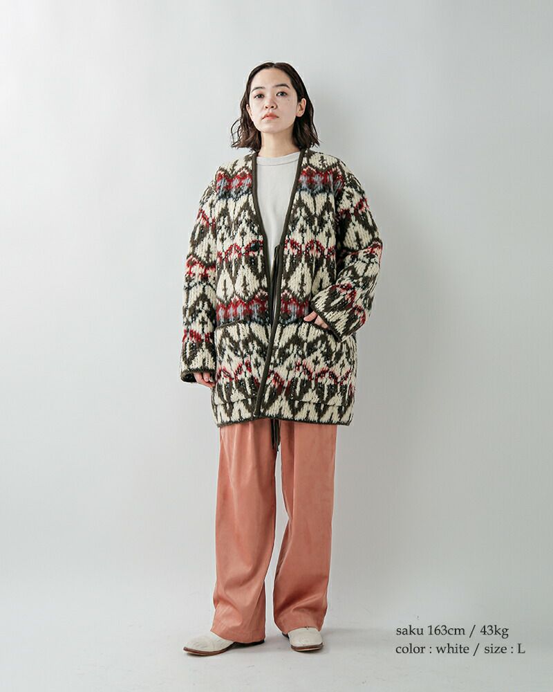 定価10万★未使用★COOHEMコーヘン　ネイティブジャガードニットコート NATIVE JACQUARD COAT - Yonetomi STORE ONLINE｜ヨネトミストア