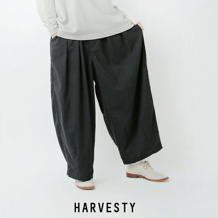 HARVESTY ハーベスティ  トロピカル ストレッチ サーカスパンツ HARVESTY ハーベスティ トロピカル ストレッチ クロップド