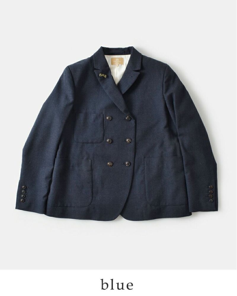 NIGEL CABOURN ナイジェルケーボン ジャケット　サイズ8 NIGEL CABOURN ナイジェルケーボン ウール サージ ダブル