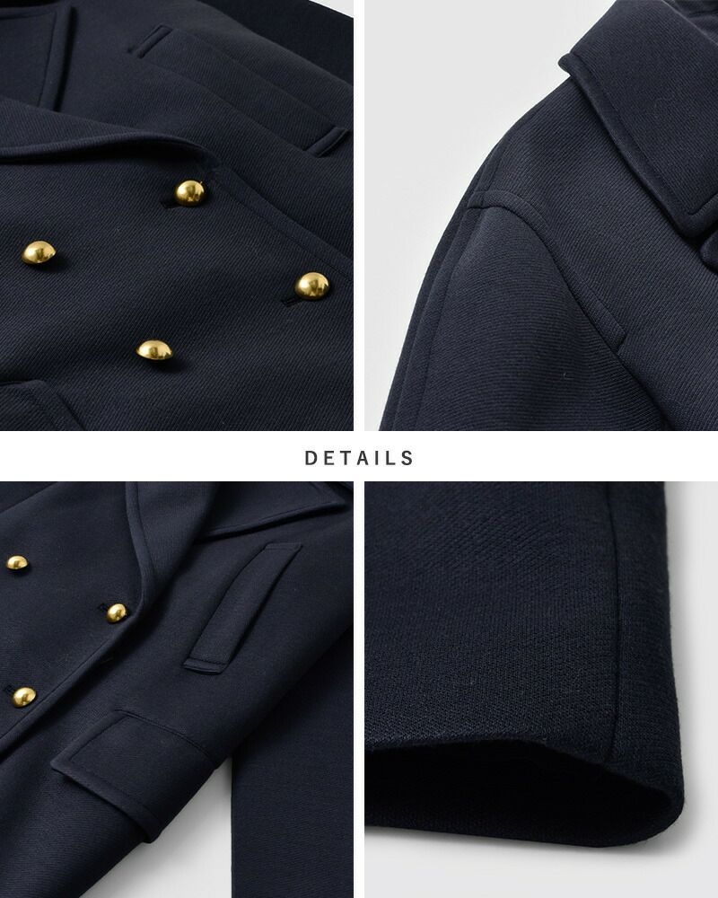 JOHNBULL ジョンブル　ダンボールカット　ミドルコート Johnbull ジョンブル ツイル ダンボール ニット Pコート ah129