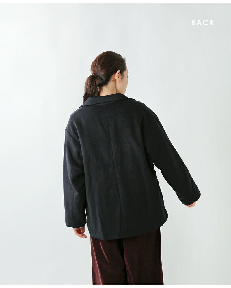Honnete オネット アンゴラ ウール ジャケット ho-22aw-j7-mt