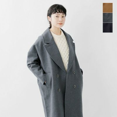 gloverall グローバーオール ダブルボタン ロング ピーコート“SUSIE PEACOAT” ls6132-scw-yo レディース |  Piu di aranciato(ピウディアランチェート)