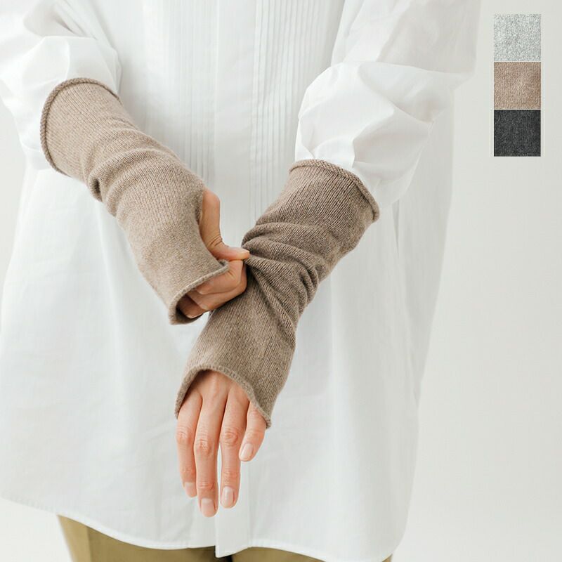 ROBERT MACKIE ウール100% マフラー 指無しグローブ ボーダー ROBERT MACKIE マルチボーダーマフラー E：WHITE x YELLOW x RED