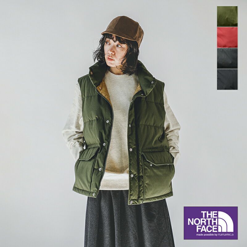 THE NORTH FACE PURPLE LABEL ノースフェイスパープルレーベル 65/35 シエラ ベスト nd2263n-mn レディース  | Piu di aranciato(ピウディアランチェート)