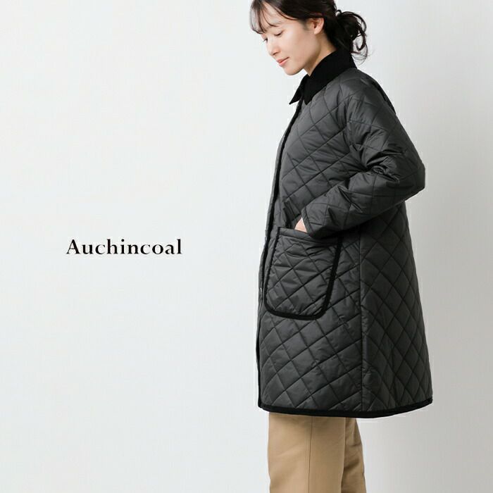 Auchincoal オーケンコール オーバーサイズ キルティング コート co