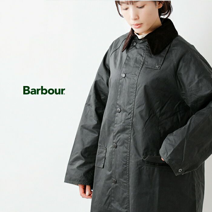 Barbour バブアー オーバーサイズ ワックス バーレー コート “OS 