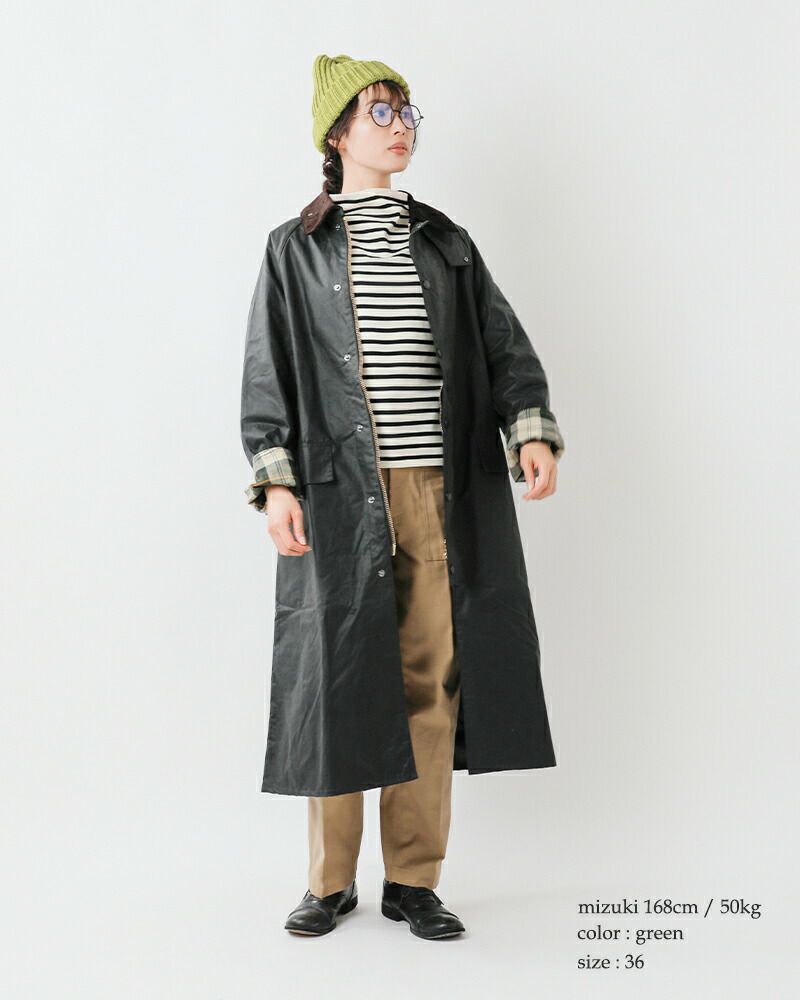 BARBOUR / バブアー BURGHLEY JACKET / size 36ノンオイルドモデル