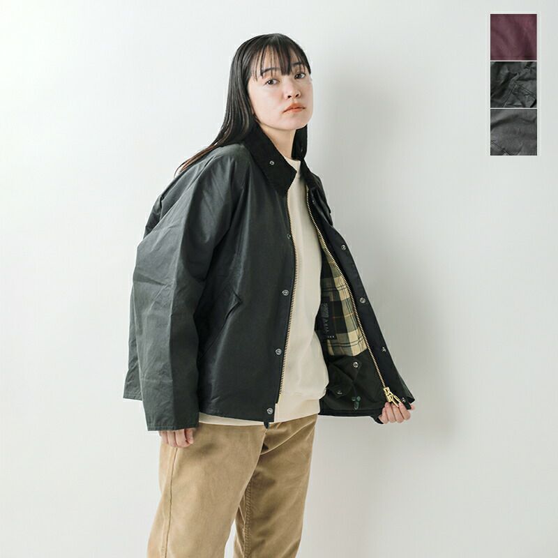 Barbour バブアー トランスポート ワックス ジャケット “TRANSPORT WAX” 242mwx1678-tr 2024aw新作  レディース【サイズ・カラー交換初回無料】 | Piu di aranciato(ピウディアランチェート)