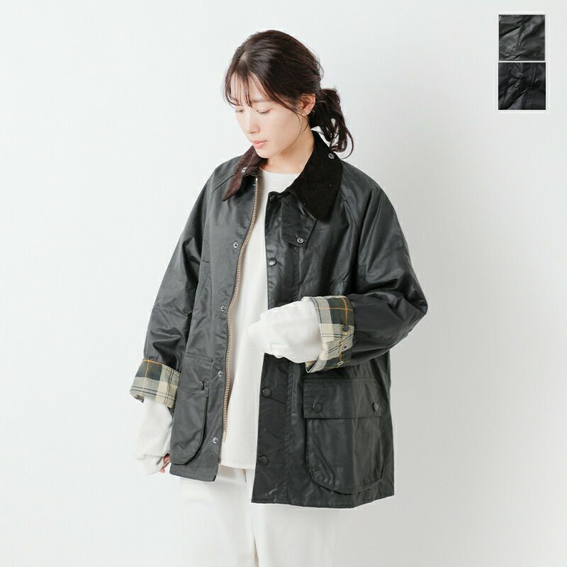 【2023aw新作】Barbour バブアー ビデイル ワックス オーバーサイズ ジャケット“OS WAX BEDALE” mwx1679-kk  レディース | Piu di aranciato(ピウディアランチェート)