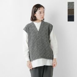 ARTE POVERA アルテポーヴェラ ウール＆リネン混ベスト #キナリ