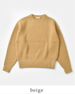 BODHI ボーディ カシミヤ ローゲージ ニット プルオーバー