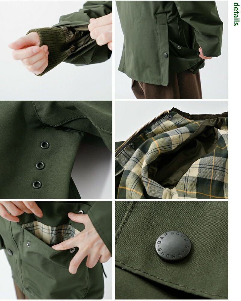 Barbour バブアー ビデイル SL 2レイヤー ノンワックス ジャケット “BEDALE SL 2LAYER” 232mca0784-ms  レディース【サイズ・カラー交換初回無料】 | Piu di aranciato(ピウディアランチェート)