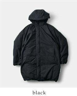 ORCIVAL オーシバル マットタフタ フード付き ダウンジャケット ブラック ORCIVAL オーチバル オーシバル マット タフタ ダウン