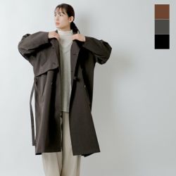 Dulcamara ドゥルカマラ ウール よそいき トレンチ ロング Dulcamara ドゥルカマラ ウール よそいき トレンチ ロング