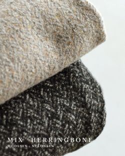 YAA!! ヘリンボーン ウール ワイド イージーパンツ N105 YAA!! ヘリンボーン ウール ワイド イージーパンツ N105