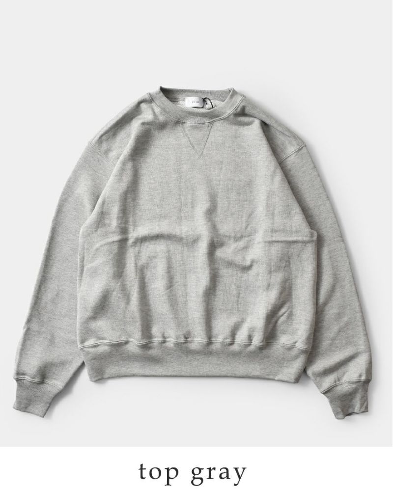 LIFiLL リフィル コットニー 裏毛 ベーシック スウェット プルオーバー
