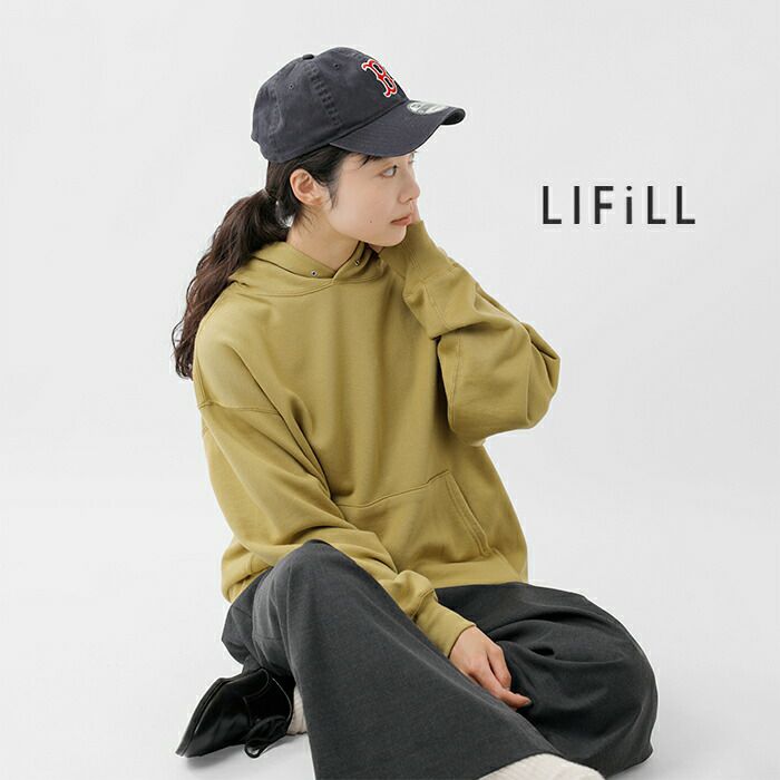 クーポン対象】LIFiLL リフィル コットニー 裏毛 フード付き